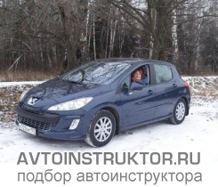 Обучение вождению на автомобиле Peugeot 308