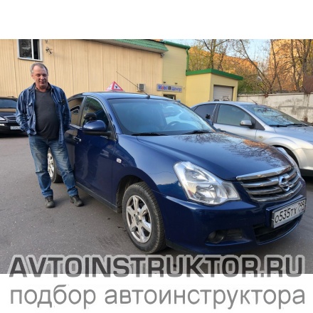 Обучение вождению на автомобиле Nissan Almera