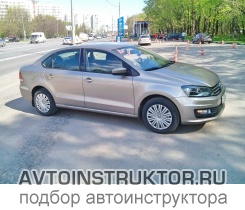 Обучение вождению на автомобиле Volkswagen Polo