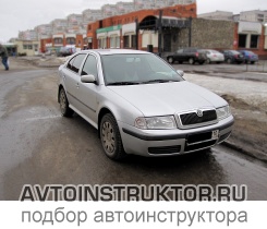 Обучение вождению на автомобиле Skoda Octavia