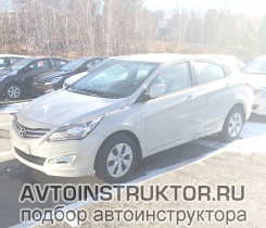 Обучение вождению на автомобиле Hyundai Solaris