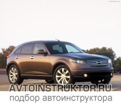 Обучение вождению на автомобиле Infiniti FX45