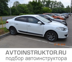 Обучение вождению на автомобиле Renault Megane