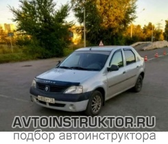 Обучение вождению на автомобиле Renault Logan