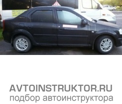 Обучение вождению на автомобиле Renault Logan