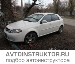 Обучение вождению на автомобиле Chevrolet Lacetti