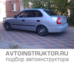 Обучение вождению на автомобиле Hyundai Accent