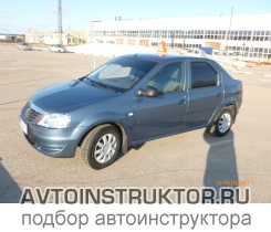 Обучение вождению на автомобиле Renault Logan