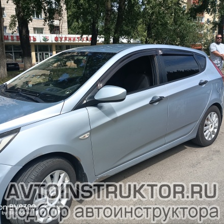 Обучение вождению на автомобиле Hyundai Solaris