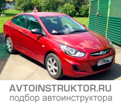 Обучение вождению на автомобиле Hyundai Solaris