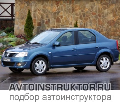 Обучение вождению на автомобиле Renault Logan