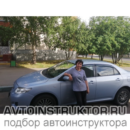 Обучение вождению на автомобиле Toyota Corolla