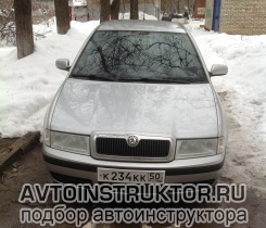 Обучение вождению на автомобиле Skoda Octavia