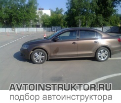 Обучение вождению на автомобиле Volkswagen Jetta