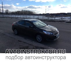 Обучение вождению на автомобиле Citroen C4