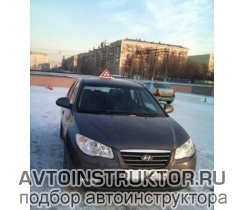 Обучение вождению на автомобиле Hyundai Elantra