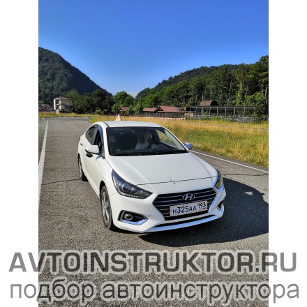 Обучение вождению на автомобиле Hyundai Solaris