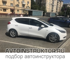 Обучение вождению на автомобиле Kia Ceed