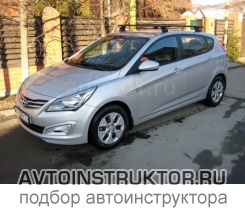 Обучение вождению на автомобиле Hyundai Solaris