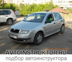 Обучение вождению на автомобиле Skoda Fabia