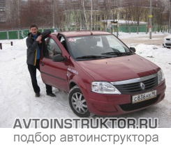 Обучение вождению на автомобиле Renault Logan