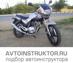 Обучение вождению на мотоцикле Yamaha YBR 125