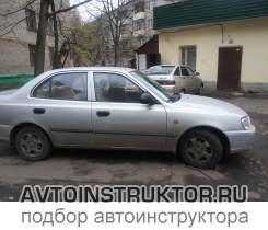 Обучение вождению на автомобиле Hyundai Accent