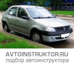 Обучение вождению на автомобиле Renault Logan