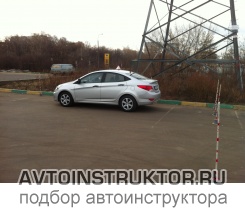 Обучение вождению на автомобиле Hyundai Solaris