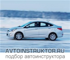 Обучение вождению на автомобиле Hyundai Solaris