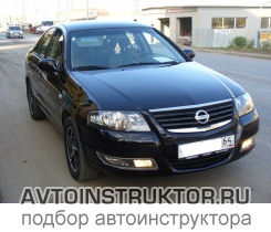 Обучение вождению на автомобиле Nissan Almera