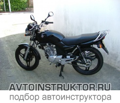 Обучение вождению на автомобиле Yamaha YBR 125