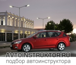 Обучение вождению на автомобиле Kia Ceed