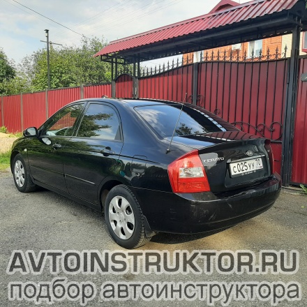 Обучение вождению на автомобиле Kia Cerato