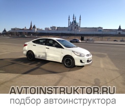 Обучение вождению на автомобиле Hyundai Solaris