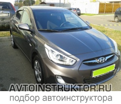 Обучение вождению на автомобиле Hyundai Solaris