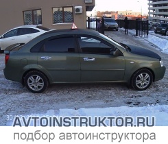 Обучение вождению на автомобиле Chevrolet Lacetti