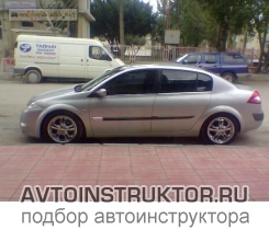 Обучение вождению на автомобиле Renault Megane