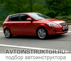 Обучение вождению на автомобиле Kia Ceed