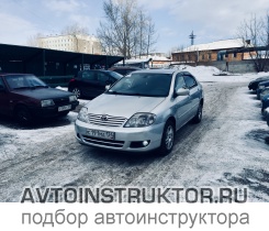 Обучение вождению на автомобиле Toyota Corolla