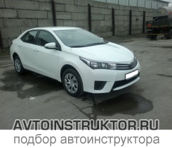 Обучение вождению на автомобиле Toyota Corolla