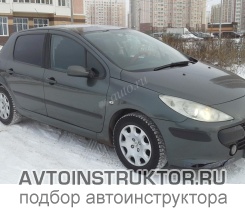 Обучение вождению на автомобиле Peugeot 307