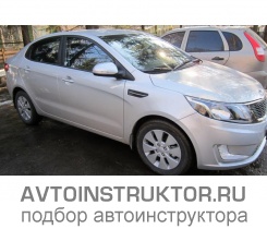 Обучение вождению на автомобиле Kia Rio